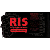 Stoneface Brewing Company RIS - Cabernet Sauvignon Barrel