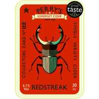 Perry's Cider Collectors Card #02 Redstreak (Bottle)