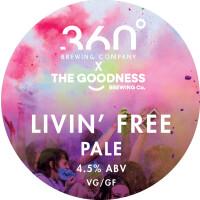 360° Brewing Company Livin' Free