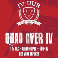 IV:Uur Bierbrouwerij Quad Over IV - Red Wine Infused