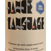 Oxbow Brewing Company Dance Language - Sweet Clover