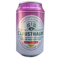 Clausthaler Radler Passionfruit