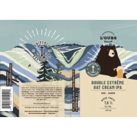 Microbrasserie L'Ours Brun Double Extreme Oat Cream IPA (DDH - Sabro)