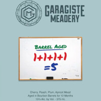 Garagiste Meadery 1+1+1+1=5 - Barrel Aged