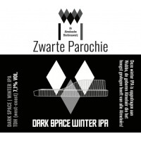 Zwarte Parochie (De Almelosche Bierbrouwerij) Dark Space Winter IPA