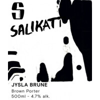 Salikatt Bryggeri Jysla Brune