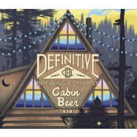 Definitive Brewing Company Cabin Beer
