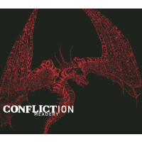 Confliction Meadery Raspberry Mead: Whiskey Barrel-Aged