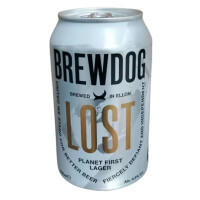 BrewDog Lost Lager (Planet First Lager 4.5%)