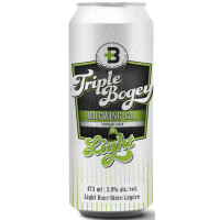 Triple Bogey Brewing & Golf Company Premium Lager Light