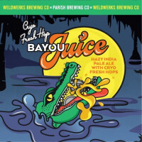 WeldWerks Brewing Company Cryo Fresh Hop Bayou Juice
