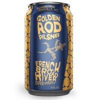French Broad River Brewery Goldenrod Pilsner