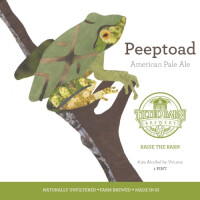 Tilted Barn Brewery Peeptoad