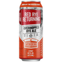 Carton Brewing Red Rye Returning