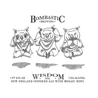 Bombastic Brewing Wisdom IPA