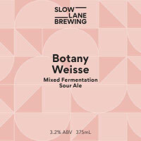 Slow Lane Brewing Botany Weisse