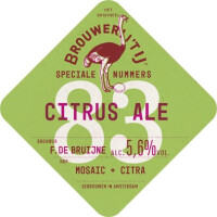 Brouwerij 't IJ 83 Citrus Ale