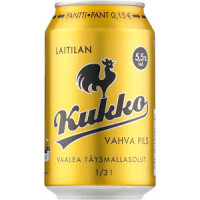 Laitilan Wirvoitusjuomatehdas Kukko Vahva pils