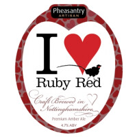 Pheasantry Brewery I Love Ruby Red