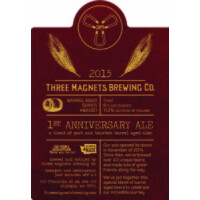 Three Magnets Brewing 1st Anniversary Ale