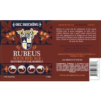 OEC Brewing (Ordinem Ecentrici Coctores) Rubeus