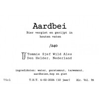 Tommie Sjef Wild Ales Aardbei