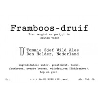 Tommie Sjef Wild Ales Framboos-Druif
