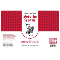 Icarus Brewing Let's Be Franc