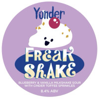 Yonder Brewing and Blending Freak Shake: Blueberry Cinder Toffee