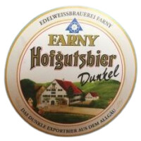 Edelweissbrauerei Farny Hofgutsbier Dunkel
