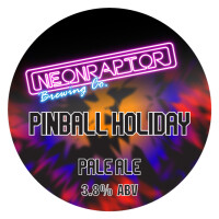 Neon Raptor Brewing Co. Pinball Holiday