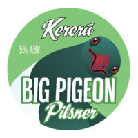 Kererū Brewing Company Big Pigeon Pilsner