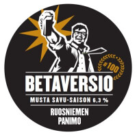Ruosniemen Panimo Betaversio musta savu-saison