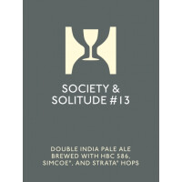 Hill Farmstead Brewery Society & Solitude #13