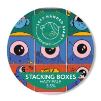 Left Handed Giant Brewing Co. Stacking Boxes