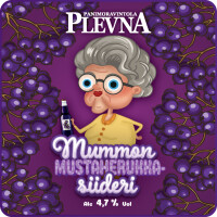 Koskipanimo (Plevna) Mummon Mustaherukkasiideri