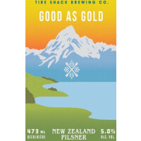 Tire Shack Brewing Co. Good as Gold