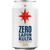 Hartwall Lapin Kulta Zero Vaalea