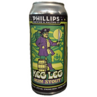 Phillips Brewing and Malting Co. Keg Leg