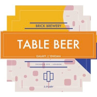 Brick Brewery (UK) Table Beer - Galaxy Enigma