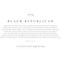 Floodland Brewing Black Republican (2024)
