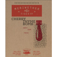 Meriwether Cider Company Cherry Thyme Bomb