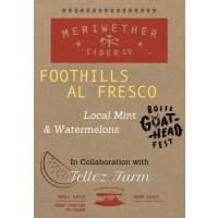 Meriwether Cider Company Foothills Al Fresco