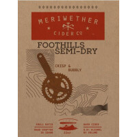 Meriwether Cider Company Foothills Semi-Dry Cider
