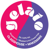 Glasshouse Beer Co Gelato Raspberry + Blueberry