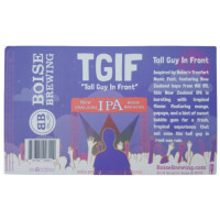 Boise Brewing Tall Guy In Front (TGIF)