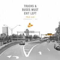 Trillium Brewing Company Trucks & Buses Must Exit Left