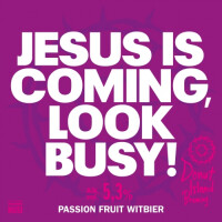 Donut Island Jesus Is Coming, Look Busy!