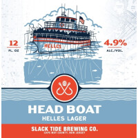Slack Tide Brewing Company Head Boat