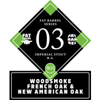 Fat Lizard Brewing Co. Fat Barrel Series 03: Woodsmoke French Oak & New American Oak